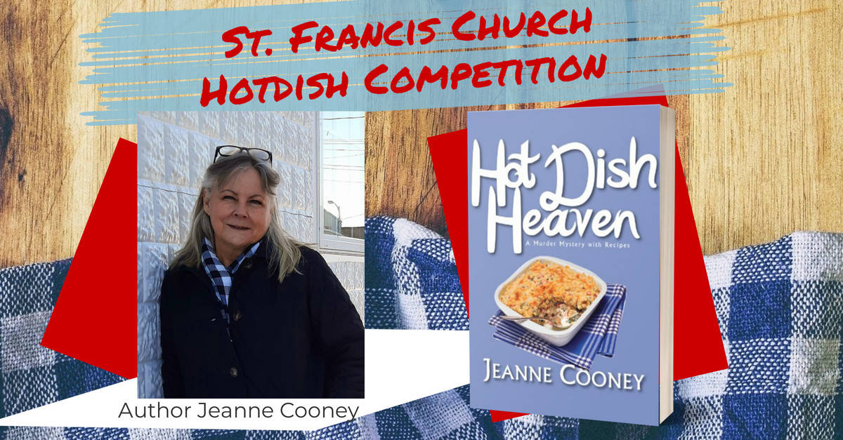 Jeanne Cooney Event Promo Image for St. Francis Church Hot dish Competition